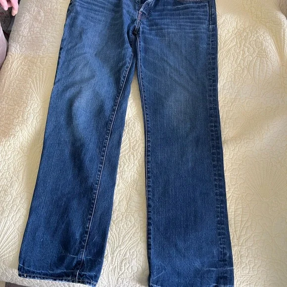 Men's Abercrombie & Fitch Blue Jeans - Picture 2 of 4